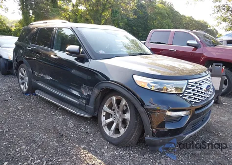 2020 Ford Explorer Platinum из США, поврежденный, VIN 1FM5K8HC1LGA69218